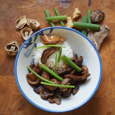 מארז למתכון פטריות מוקפצות עם יובה