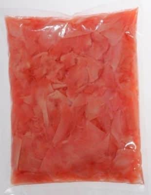 ג'ינג'ר כבוש ורד 粉色腌姜