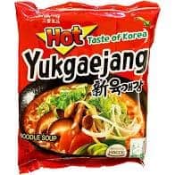 מנה חמה קוריאנית בטעם ראמן חריף