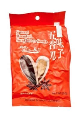 גרעיני חמנייה בטעם תבלינים 250 גרם 焦糖味的葵花籽