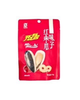 גרעיני חמנייה בטעם תמרים סינים 110 גרם 葵花籽核桃